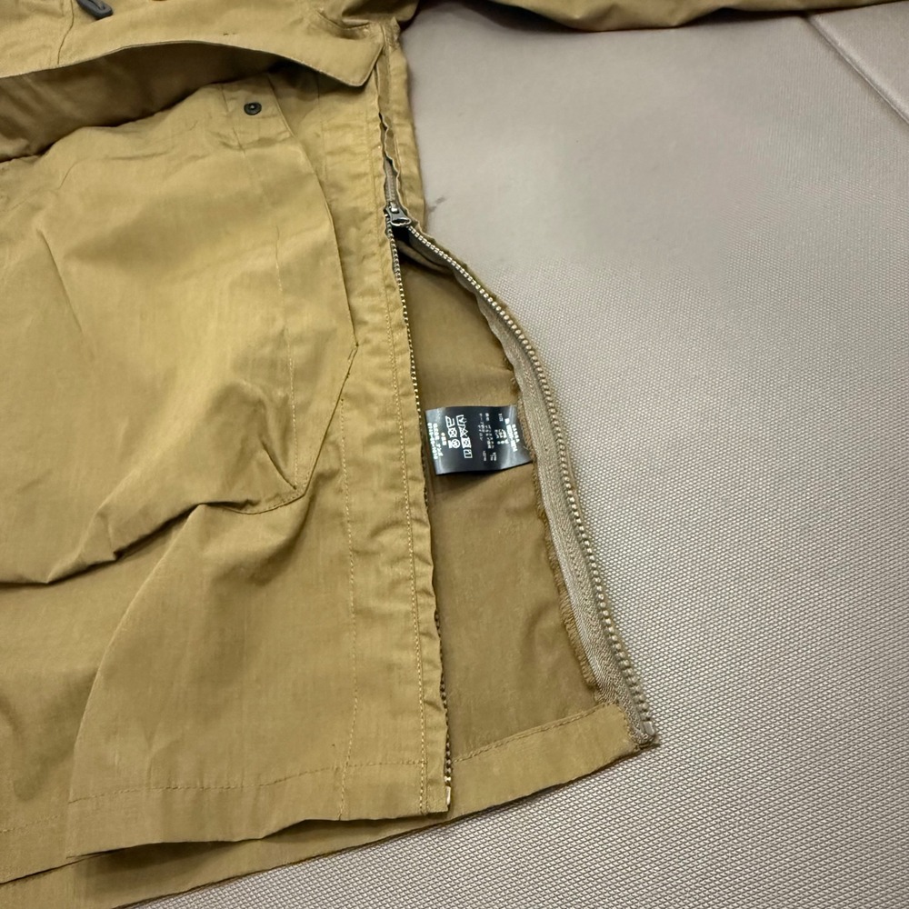 Nanga Takibi Field Anorak Parka Coyote Brown Mens Small NW2241-1D214 - Picture 12 of 13